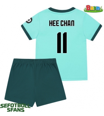 Wolves Hee-chan Hwang #11 Bortaställ Barn 2025-26 Kortärmad (+ Korta byxor)